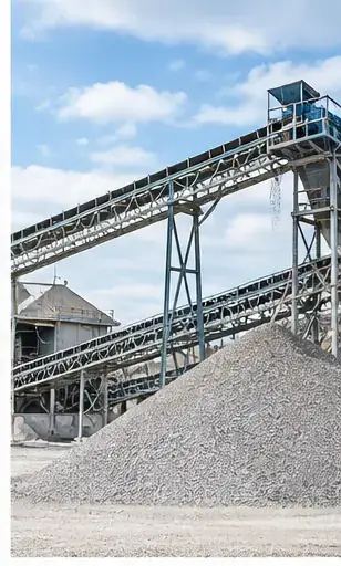 Pin Couplings for Mining and Bulk Material Handling Aggregate Quarry Conveyor Application