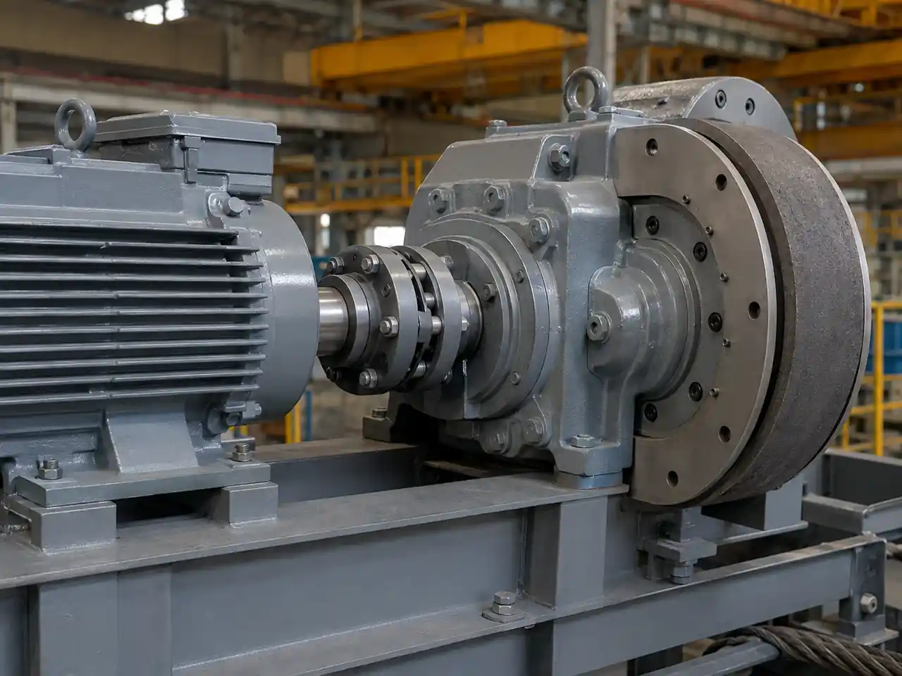 GTC Elastic Sleeve Pin Coupling Heavy Drive Workshop